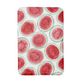 Wassermelonen-Schnittmuster Badematte (Vorderseite Vertikal)