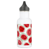Wassermelonen-Schnittmuster Edelstahlflasche (Links)