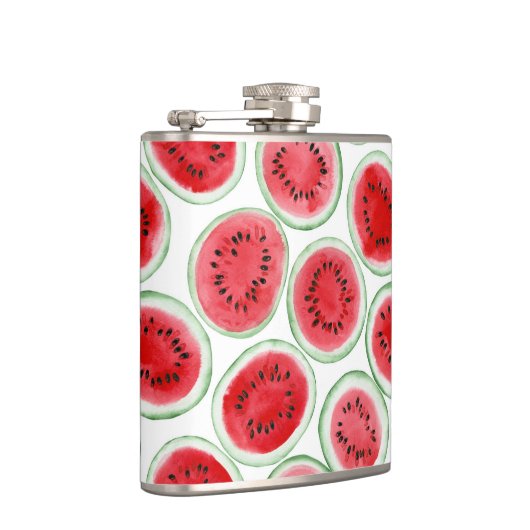 Wassermelonen-Schnittmuster Flachmann (Rechts)