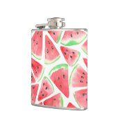 Wassermelonen-Schnittmuster Flachmann (Links)