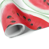 Wassermelonen-Schnittmuster Geschenkpapier (Rolleneckpunkt)