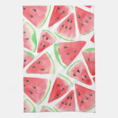 Wassermelonen-Schnittmuster Geschirrtuch (Vertikal)