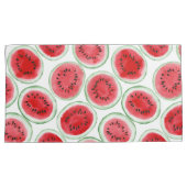 Wassermelonen-Schnittmuster Kissenbezug (Vorderseite-Rechts)