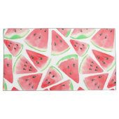 Wassermelonen-Schnittmuster Kissenbezug (Vorderseite-Rechts)