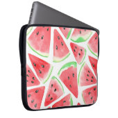 Wassermelonen-Schnittmuster Laptopschutzhülle (Vorne Rechts)