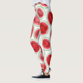 Wassermelonen-Schnittmuster Leggings (Links)