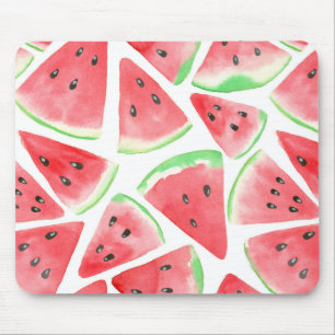 Wassermelonen-Schnittmuster Mousepad