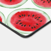 Wassermelonen-Schnittmuster Schreibtischunterlage (Ecke)