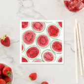 Wassermelonen-Schnittmuster Serviette (Beispiel)