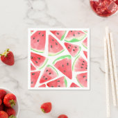 Wassermelonen-Schnittmuster Serviette (Beispiel)