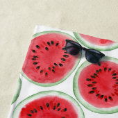 Wassermelonen-Schnittmuster Strandtuch (Beispiel)