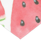 Wassermelonen-Schnittmuster Tischdecke (Schrägansicht)