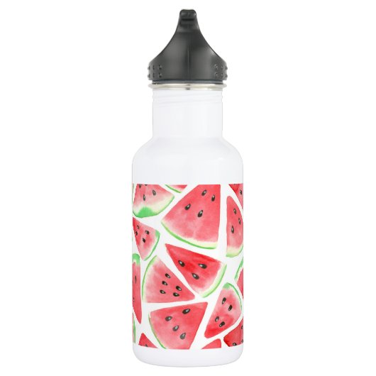 Wassermelonen-Schnittmuster Trinkflasche (Rechts)