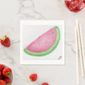 Wassermelonen Serviette (Beispiel)