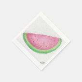 Wassermelonen Serviette (Ecke)