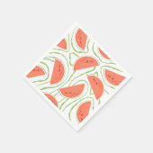 Wassermelonen Serviette (Ecke)