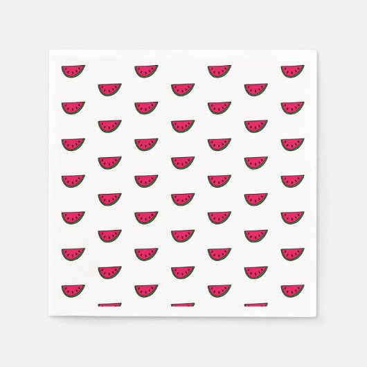 Wassermelonen Serviette (Vorderseite)