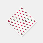 Wassermelonen Serviette (Ecke)