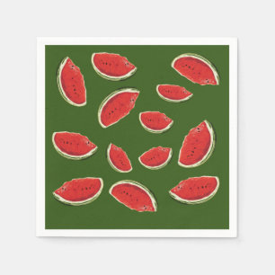 Wassermelonen Serviette