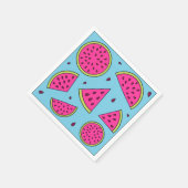 Wassermelonen Servietten (Ecke)