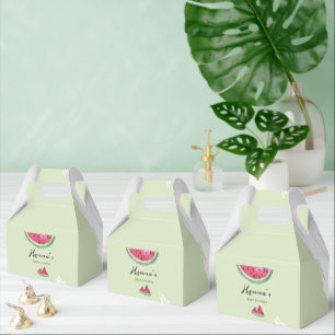 Wassermelonen-Sommer-Baby-Party Geschenkschachtel