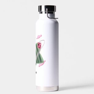 Wassermelonen-Stern-Planet Trinkflasche