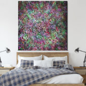 Wassermelonen Stimmung Leinwanddruck (Insitu (Schlafzimmer))