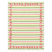 Wassermelonen Streifen dünne Tischdecke (Vorderseite)