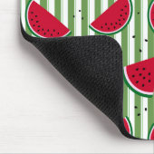 Wassermelonen-Streifen-Nahtloses Muster Mousepad (Ecke)