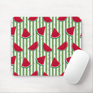 Wassermelonen-Streifen-Nahtloses Muster Mousepad