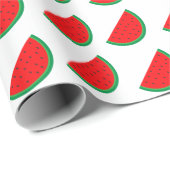 Wassermelonen-Tag Geschenkpapier (Rolleneckpunkt)
