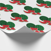 Wassermelonen-Tag Geschenkpapier (Ecke)