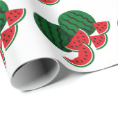 Wassermelonen-Tag Geschenkpapier (Rolleneckpunkt)