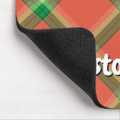 Wassermelonen-Tartan-Mauspad Mousepad (Ecke)