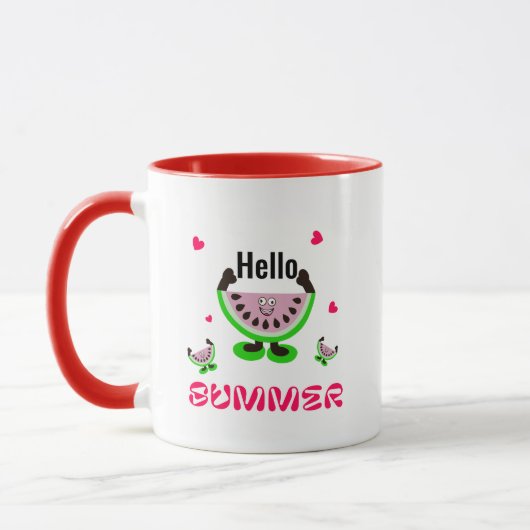 Wassermelonen Tasse (Links)