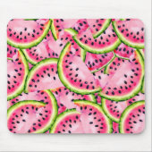Wassermelonen-Überraschung-Mauspad Mousepad (Vorne)