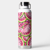 Wassermelonen-Überraschung-Wasserflasche Trinkflasche (Rückseite)