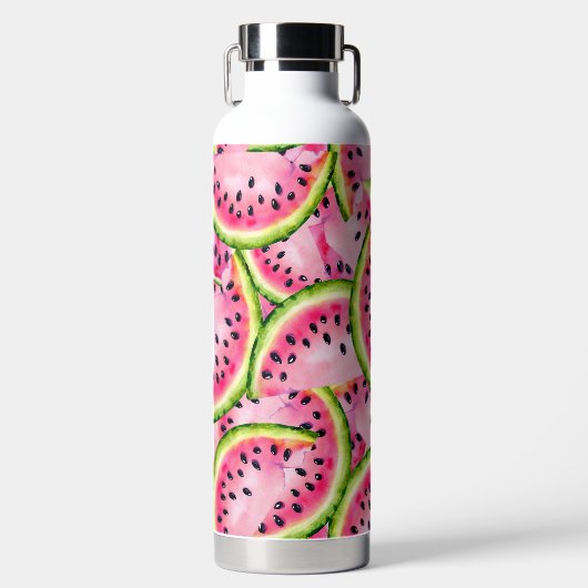Wassermelonen-Überraschung-Wasserflasche Trinkflasche (Vorderseite)
