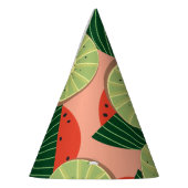 Wassermelonen und Kiwis Partyhütchen (Links)
