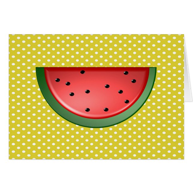 Wassermelonen und Polstern (Vorderseite (Horizontal))