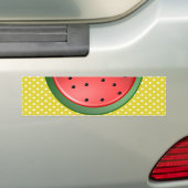 Wassermelonen und Polstern Autoaufkleber (Auf Auto)