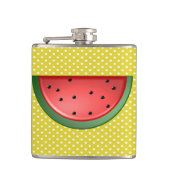 Wassermelonen und Polstern Flachmann (Vorderseite)