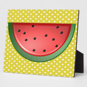 Wassermelonen und Polstern Fotoplatte (Seite)