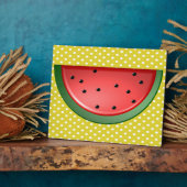 Wassermelonen und Polstern Fotoplatte (Seite)