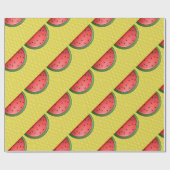 Wassermelonen und Polstern Geschenkpapier (Flach)