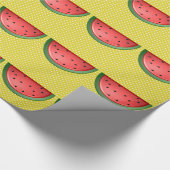 Wassermelonen und Polstern Geschenkpapier (Ecke)