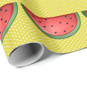 Wassermelonen und Polstern Geschenkpapier (Rolleneckpunkt)