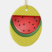 Wassermelonen und Polstern Keramik Ornament (Rechts)