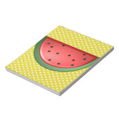 Wassermelonen und Polstern Notizblock (Rotiert)