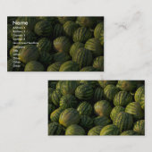 Wassermelonen Visitenkarte (Vorne/Hinten)